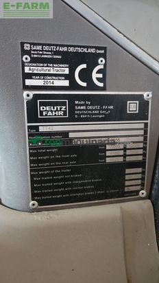 Tractor agrícola - Deutz-Fahr - 6210 c shift *kundenauftrag*