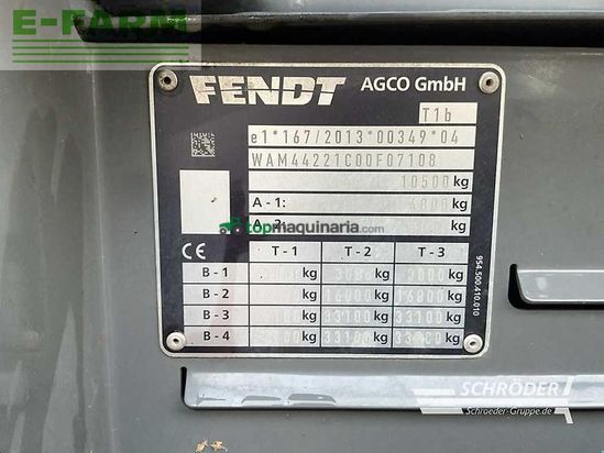 Tractor agrícola - Fendt - 516 vario gen3 profi plus