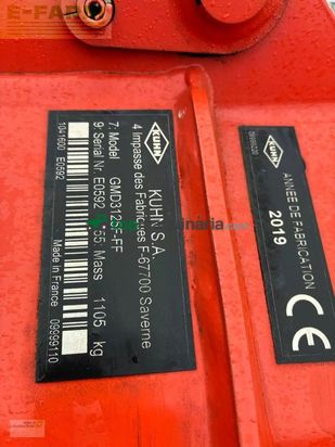 Cortacésped manual - Kuhn - gmd 3125 f-ff
