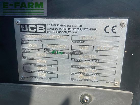 Minicargadora - JCB - 403