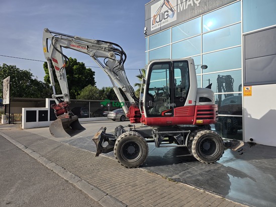 Excavadora de ruedas Takeuchi TB 295 W
