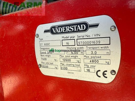 Sembradora - Väderstad - spirit 600c