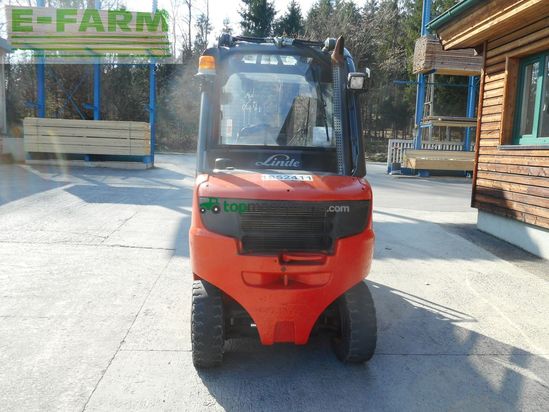 Elevadora - Linde - h30d-02 evo triplex 4,65m + ss + kabine