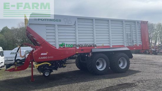 Cinta transportadora de forraje - Pöttinger - jumbo 8450 db