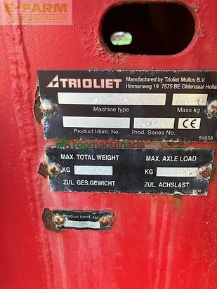 Remolqu esparcidor - Trioliet - sm2-20 zk