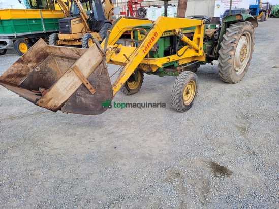 Tractor agrícola - John Deere - 2120 con pala