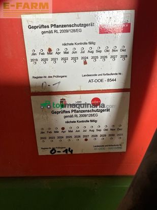 Atomizador - Jessernigg - pp1 800 liter 15m hydraulisch