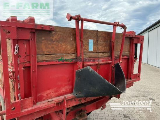 Remolqu agrícola -  - miedema 1 achs anhänger