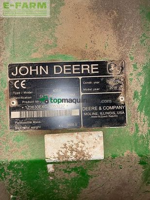 Cosechadora de Cereal - John Deere - s780 mit 630x sw