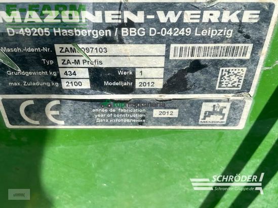 Esparcidor - Amazone - za-m 1000 profis