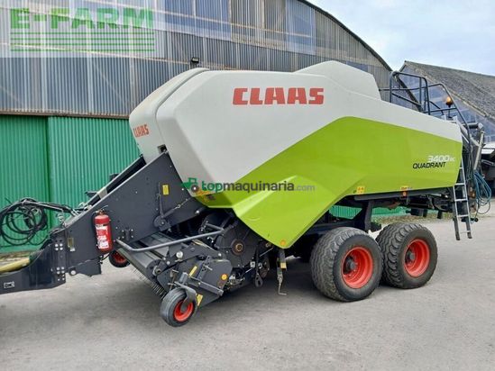 Empacadora gigant - Claas - quadrant 3400 rc