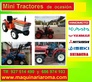 Mini tractor - mini tractor , con pala y fresa