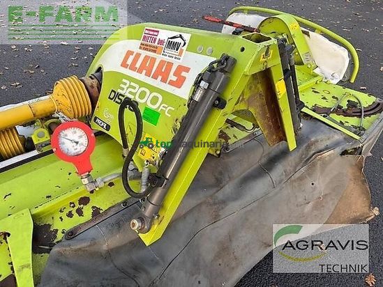 Cortacésped manual - Claas - disco 3200 fc profil