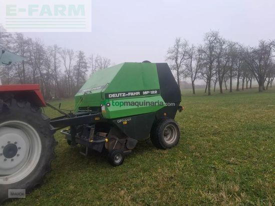 Empacadora gigant - Deutz-Fahr - mp 122 rundballenpresse