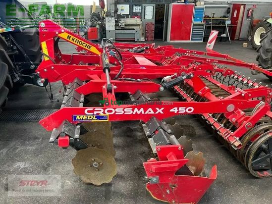 Grada rotativa - Knoche - crossmax x-kurzscheibenegge 4,5mt