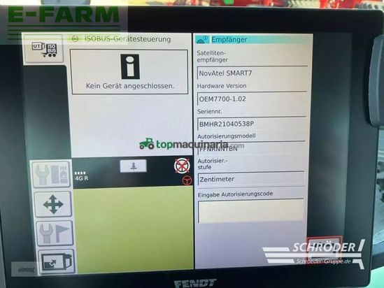 Tractor agrícola - Fendt - 828 s4 profi plus