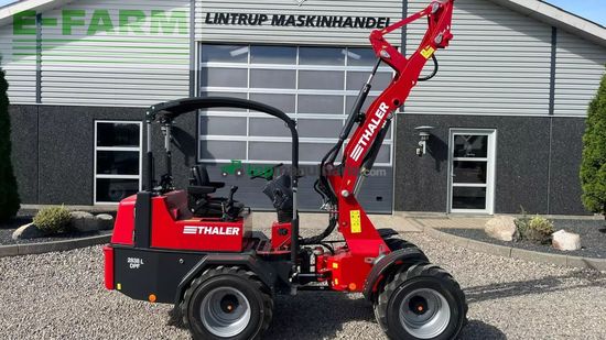 Minicargadora - Thaler - 2838l dpf hæve/sænke tag og brede hjul