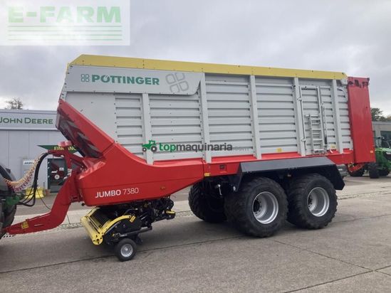 Cinta transportadora de forraje - Pöttinger - jumbo 7380 db