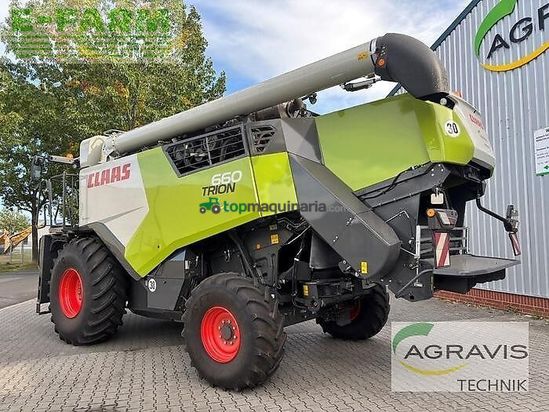 Cosechadora de Cereal - Claas - trion 660