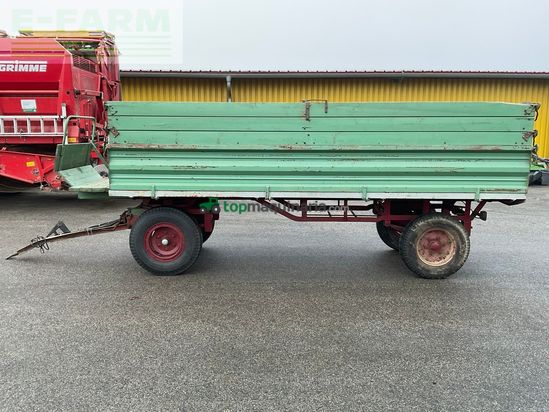 Remolqu agrícola - Brantner - Zweiachs Anhänger 4500x1850x950