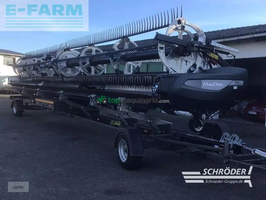 Cosechadora de Cereal - Fendt - ideal 9 t + macdon 12,50m + sww ziegler