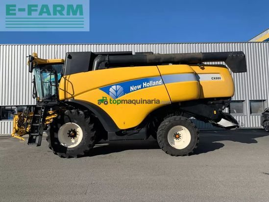 Cosechadora de Cereal - New Holland - cx 880 hd