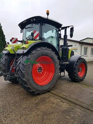 Tractor agrícola -  - traktor claas arion 660 mit frontzapfwelle
