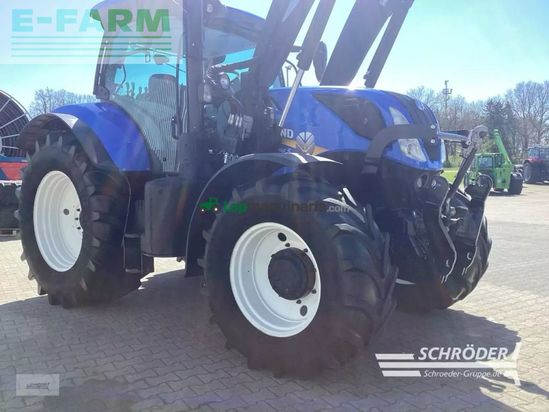 Tractor agrícola - New Holland - t 7.165 s + quicke q6m