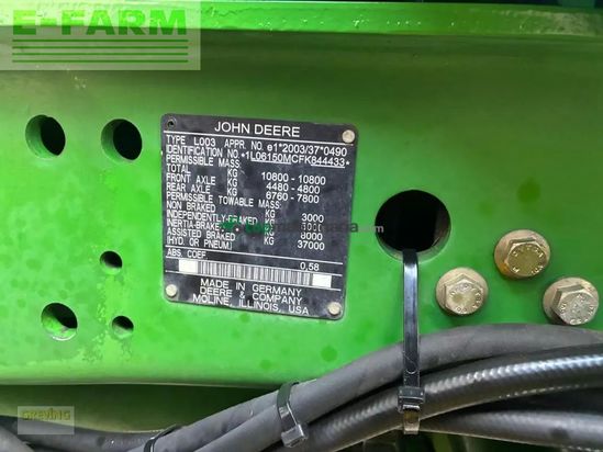 Tractor agrícola - John Deere - 6150m
