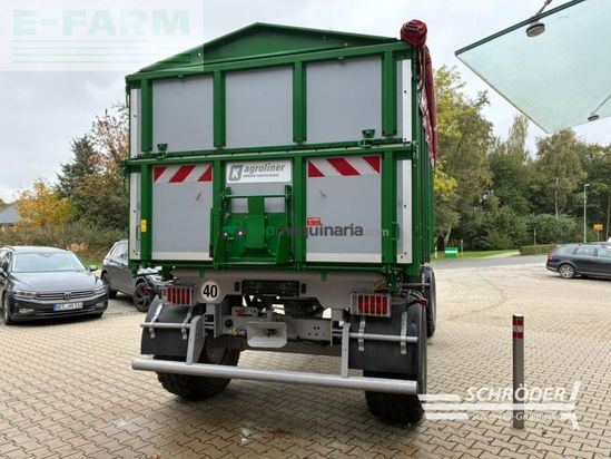 Remolqu agrícola -  - hkd 302 | seitenbordwände als portal