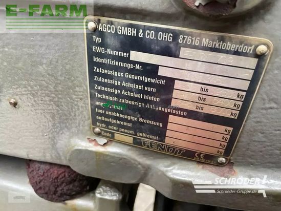 Tractor agrícola - Fendt - 818 vario tms