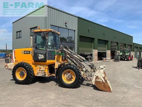 Minicargadora - JCB - 411ht wheeled loading shovel (st23361)