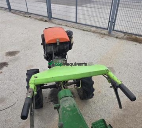 Motocultor Agria con remolque y accesorios fresa.