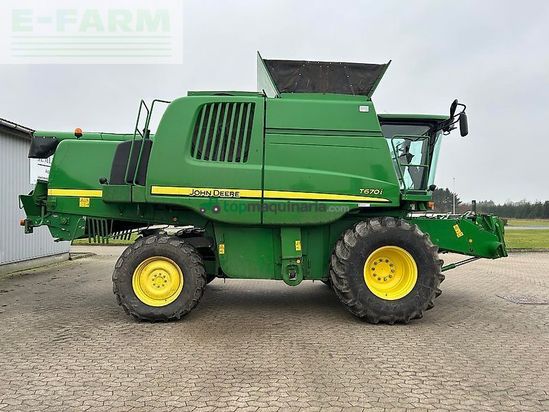 Cosechadora de Cereal - John Deere - t670