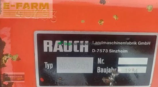 Esparcidor - Rauch - mds 901 mit hydr. schiberbetätigung
