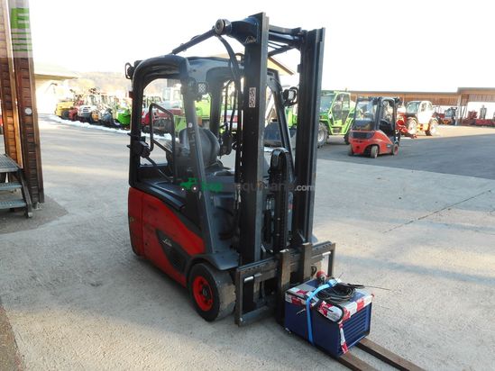 Elevadora - Linde - e16-02 ( freihubmast + ss ) batterie 30/2021 !!