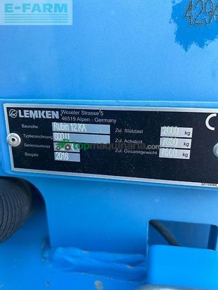 Grada de disco - Lemken - rubin 12/600 kua