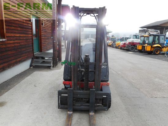 Elevadora - Linde - h20d-03 triplex 4,7m + ss + kabine mit heizung