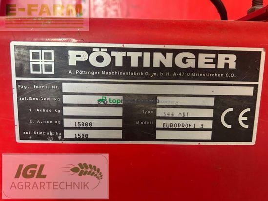 Cinta transportadora de forraje - Pöttinger - europrofi 3