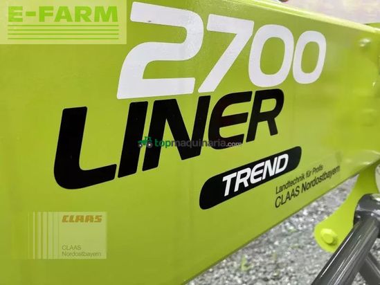 Rastrillo - Claas - liner 2700 trend