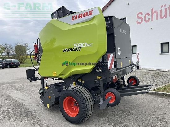 Empacadora gigant - Claas - variant 580 rc pro, top