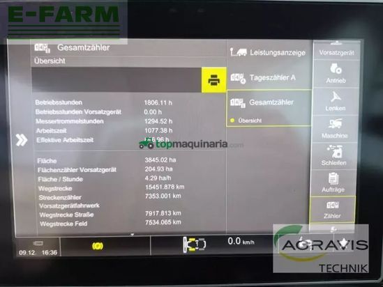 Cosechadora de Cereal - Claas - jaguar 960 terra-trac