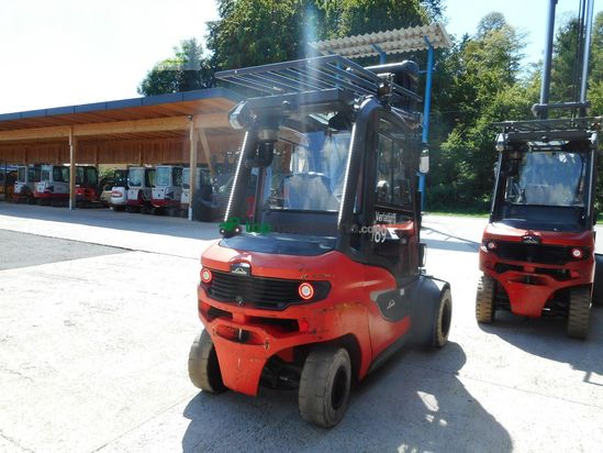 Elevadora - Linde - h30d-01 ( deutz motor ) triplex + vollausstattun