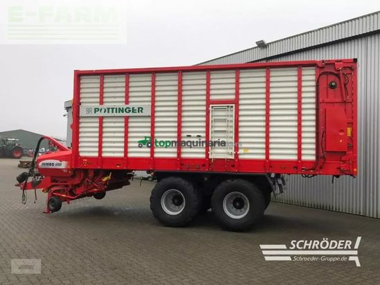 Remolqu agrícola - Pöttinger - jumbo 6000 d combi typ 5491