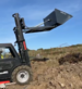 Cazo para carretilla elevadora con volteo hidráulico