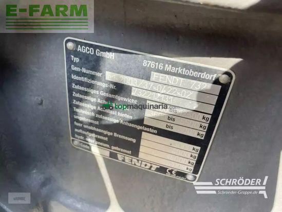 Tractor agrícola - Fendt - 714 vario scr profi Profi