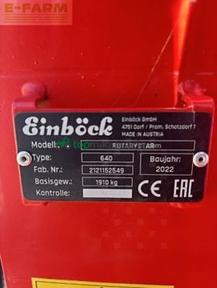 Combinado de siembra -  - houe rotative einbock rotarystar 640
