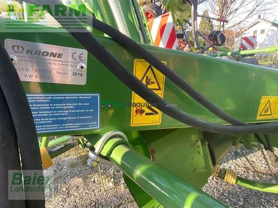 Henificador - Krone - kw 8.82/8