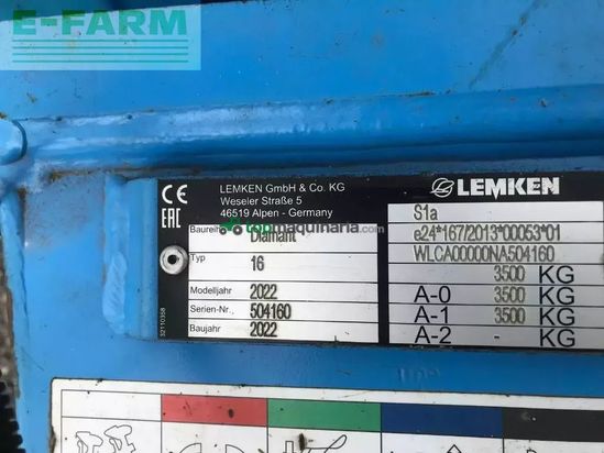Arado - Lemken - diamant 16 vu 7+1