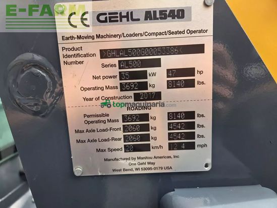 Telescopica - Gehl - al540